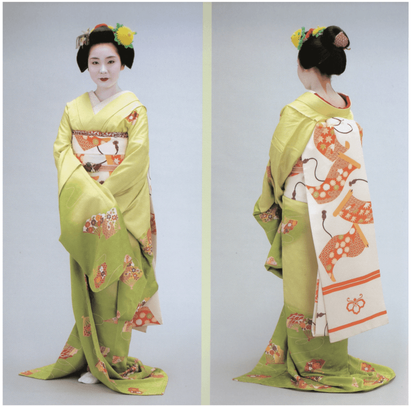 美品 七五三 7歳 総絞りのお着物セット 二部式 作り帯